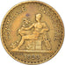 Moneda, Francia, Chambre de commerce, Franc, 1923, Paris, BC+, Aluminio -