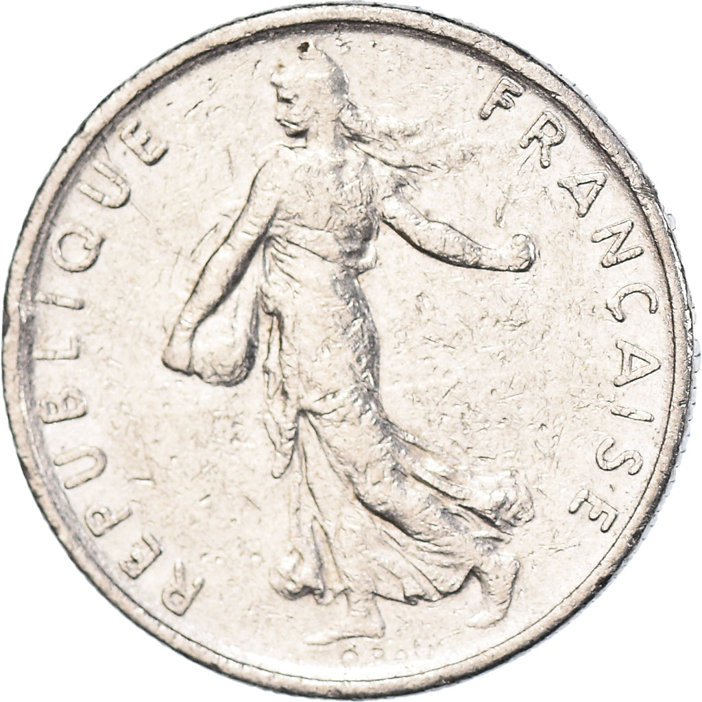 Coin, France, Semeuse, 1/2 Franc, 1965, Paris, VF(30-35), Nickel, KM:931.1