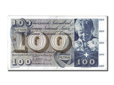 Switzerland, 100 Franken, 1963, KM #49e, 1963-03-28, EF(40-45), 37K