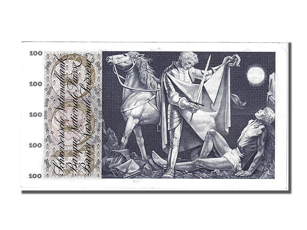 Banknote, Switzerland, 100 Franken, 1972, 1972-01-24, UNC(63)