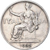 Moneda, Italia, Vittorio Emanuele III, Lira, 1922, Rome, BC+, Níquel, KM:62