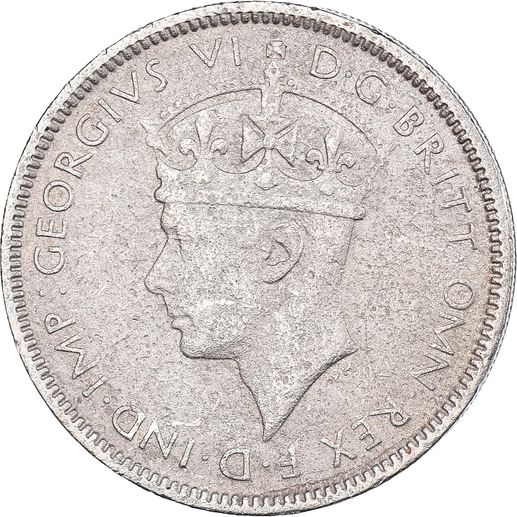 Coin, BRITISH WEST AFRICA, George VI, 3 Pence, 1946, VF(30-35), Copper-nickel