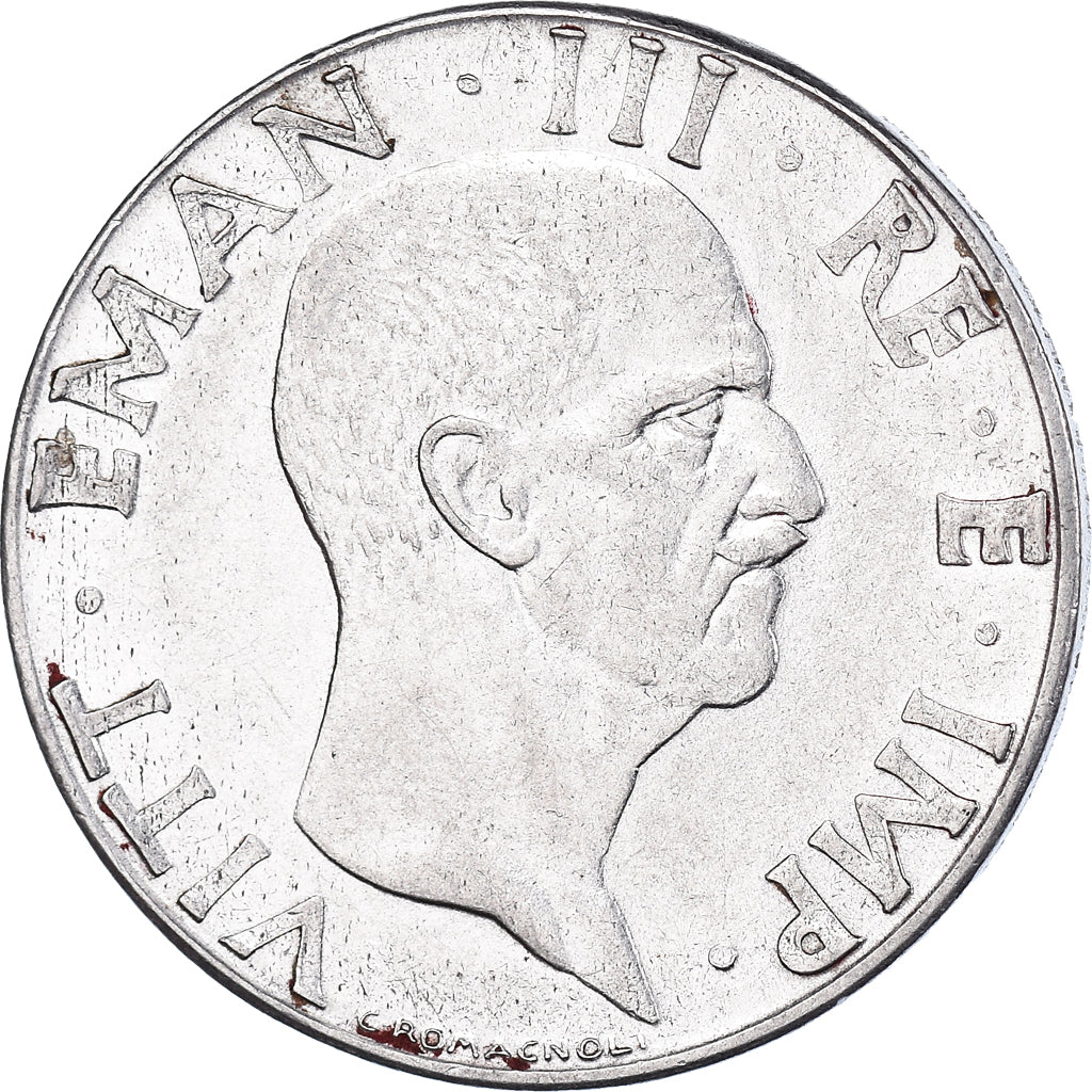 Moneda, Italia, Vittorio Emanuele III, 50 Centesimi, 1942, Rome, BC+, Acero