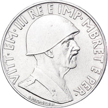 Coin, Albania, Vittorio Emanuele III, Lek, 1939, Rome, EF(40-45), Stainless