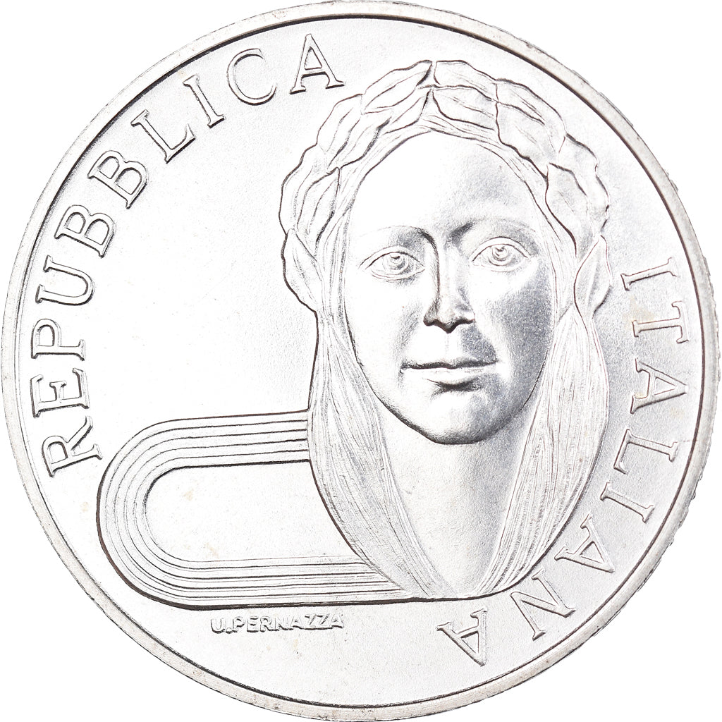 Coin, Italy, Summer Olympics 1992, 500 Lire, 1992, Rome, FDC, MS(63), Silver