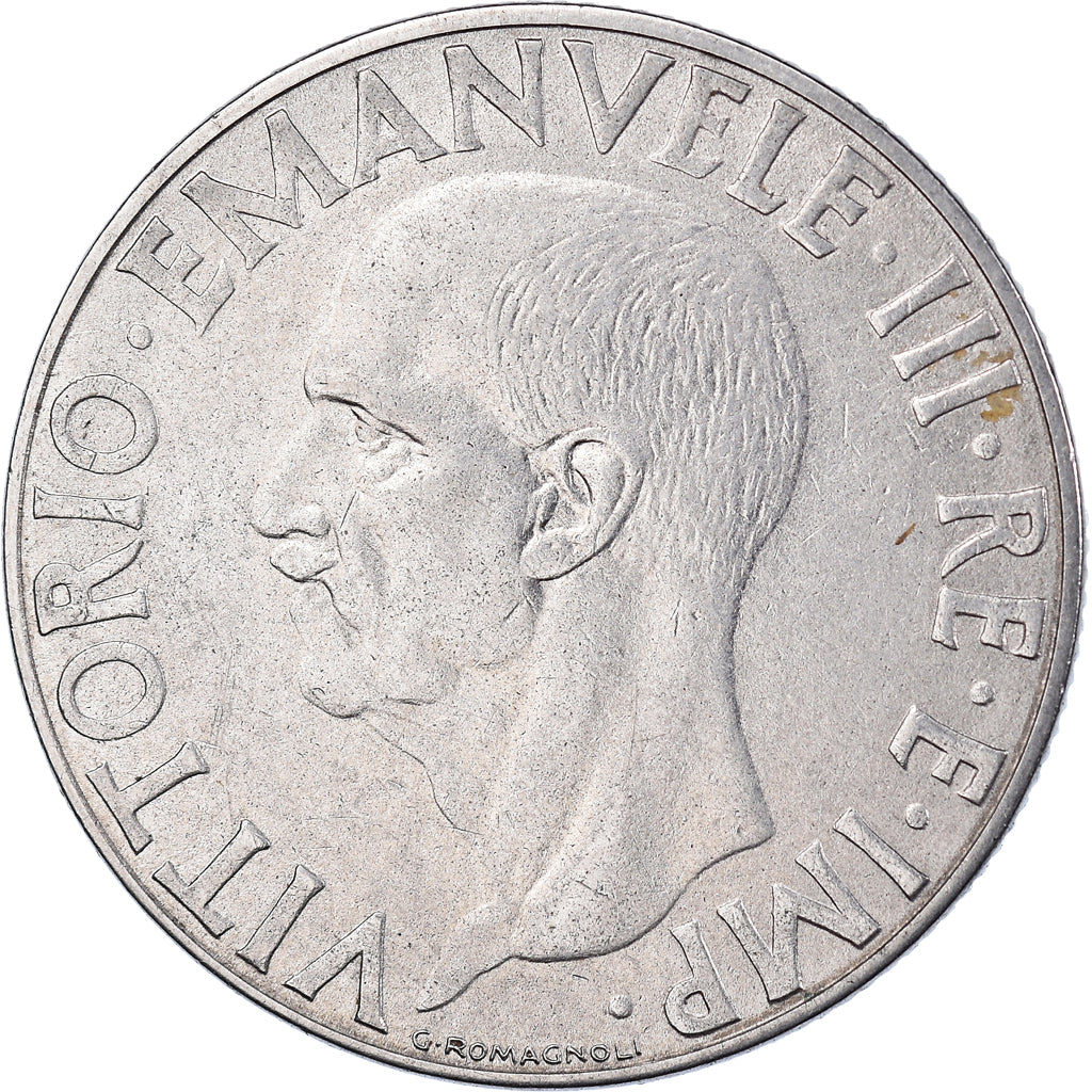 Moeda, Itália, Lira, 1939, Rome, VF(30-35), Acmonital (austénitique), KM:77a