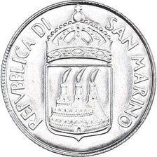 Monnaie, Saint Marin , 2 Lire, 1973, Rome, TTB+, Aluminium, KM:23