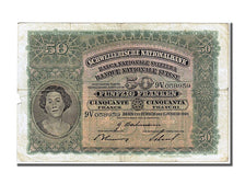 Switzerland, 50 Franken, 1940, KM #34k, 1940-02-15, EF(40-45), 9V