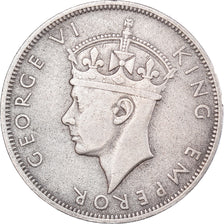 Moneta, Rhodesia del Sud, George VI, 1/2 Crown, 1947, British Royal Mint, BB