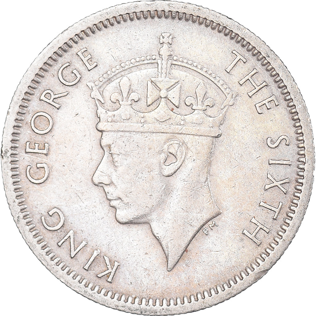Moneta, Rhodesia del Sud, George VI, 6 Pence, 1950, British Royal Mint, BB