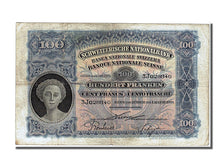 Banknot, Szwajcaria, 100 Franken, 1920, 1920-08-01, EF(40-45)