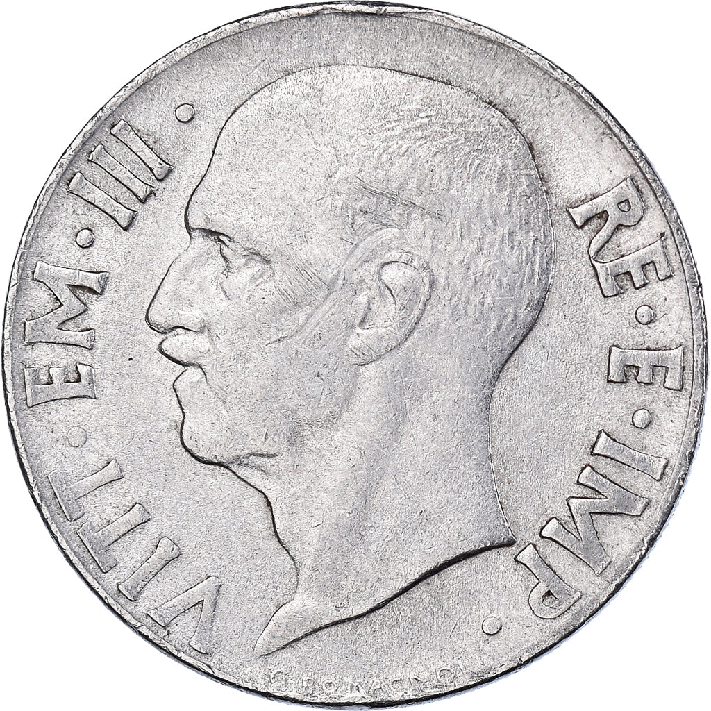 Moeda, Itália, Vittorio Emanuele III, 20 Centesimi, 1940, Rome, VF(30-35), Aço