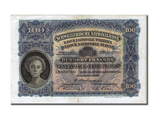 Switzerland, 100 Franken, 1940, KM #35m, 1940-02-15, EF(40-45), 9W