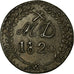 Moneta, Francja, 30 Sous, 1820, Aniche, AU(55-58), Bronze
