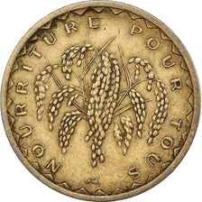 Moeda, Mali, 50 Francs, 1975, Paris, EF(40-45), Níquel-Latão, KM:9