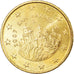San Marino, 50 Euro Cent, 2007, Rome, VZ, Messing, KM:445