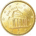 San Marino, 10 Euro Cent, 2007, Rome, MS(63), Brass, KM:443