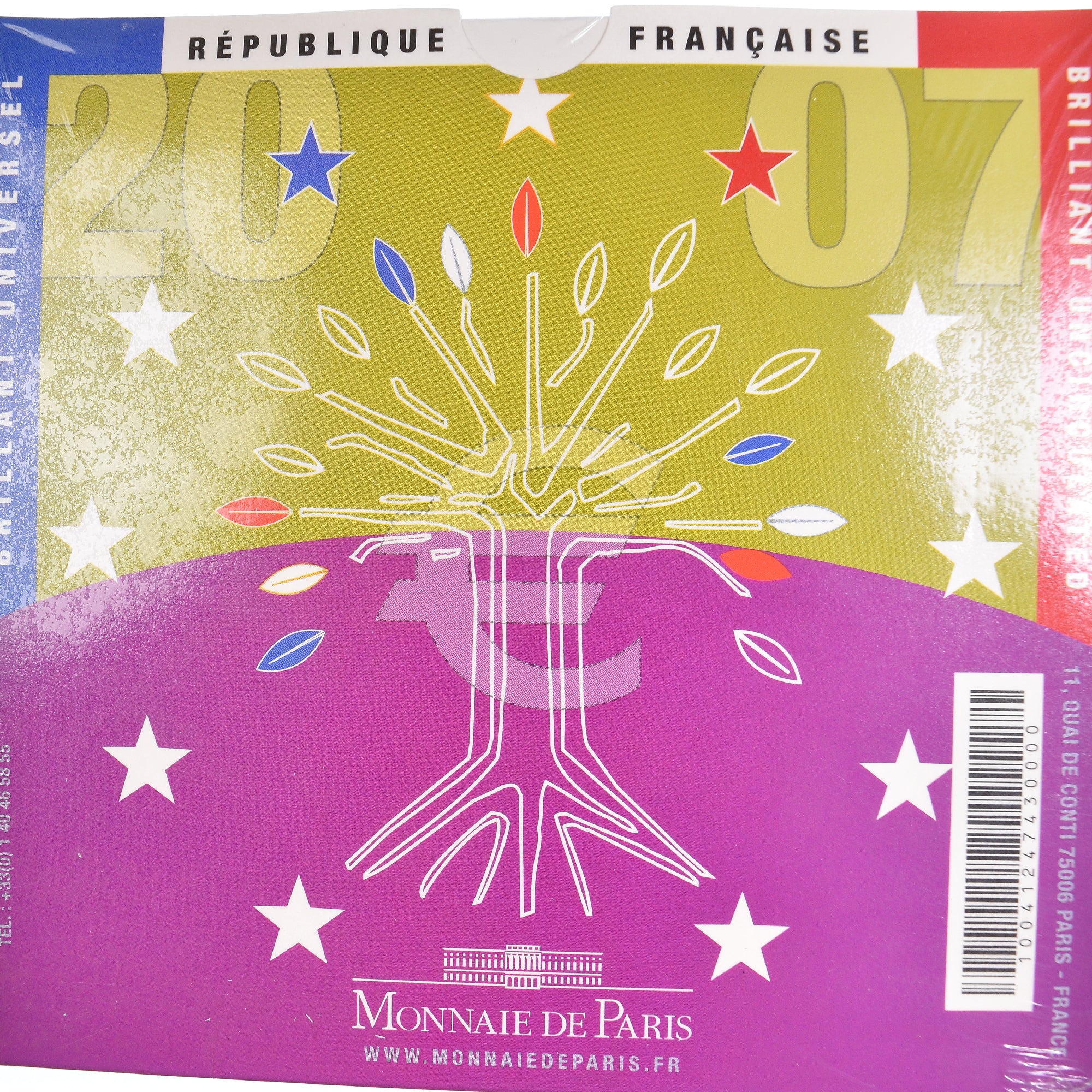 Frankrijk, Set, 2007, Paris, BU, FDC, n.v.t.