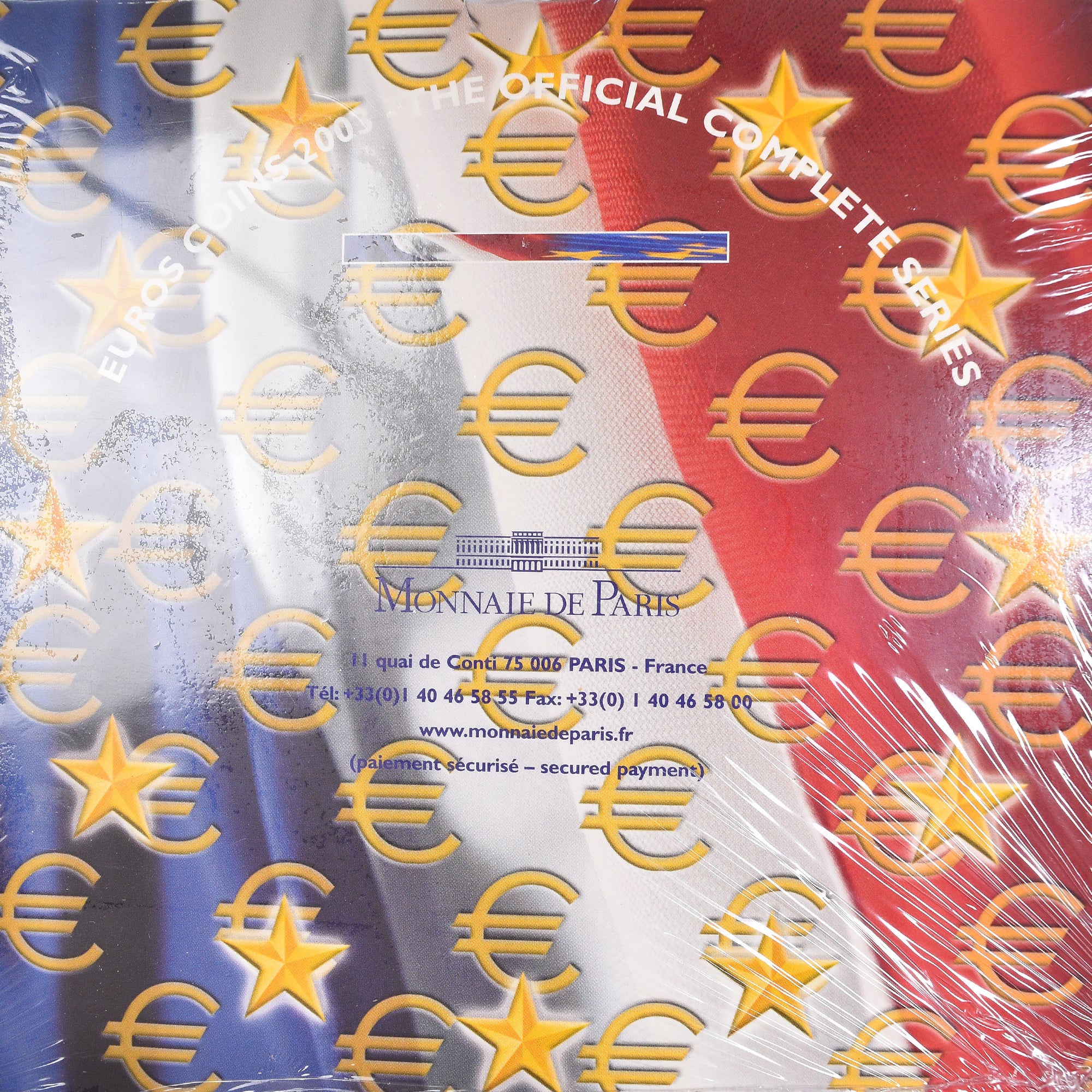 France, Euro-Set, 2003, MS(65-70), Gadoury:page 338