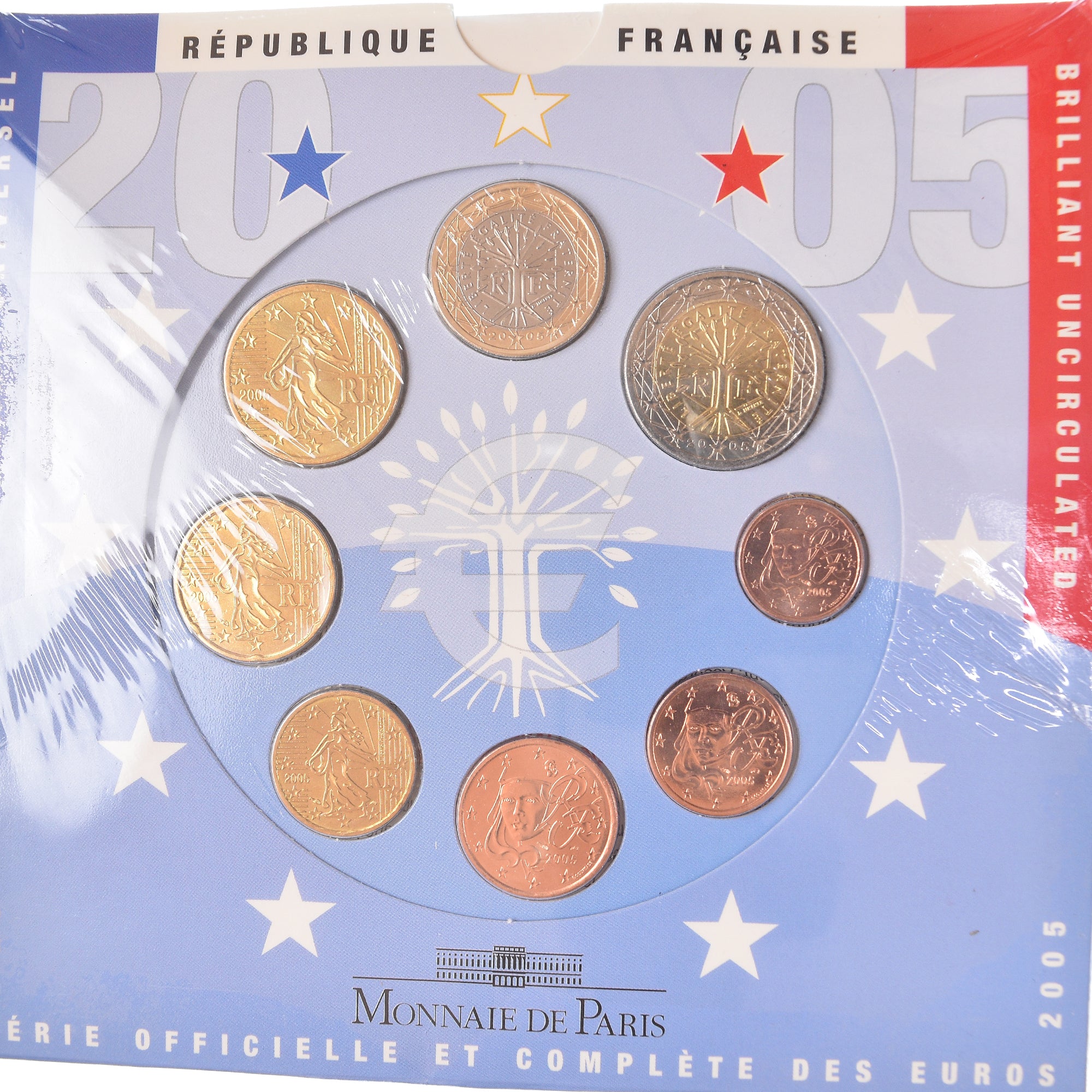 France, Euro-Set, 2005, MS(65-70)
