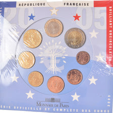 France, Euro-Set, 2005, FDC