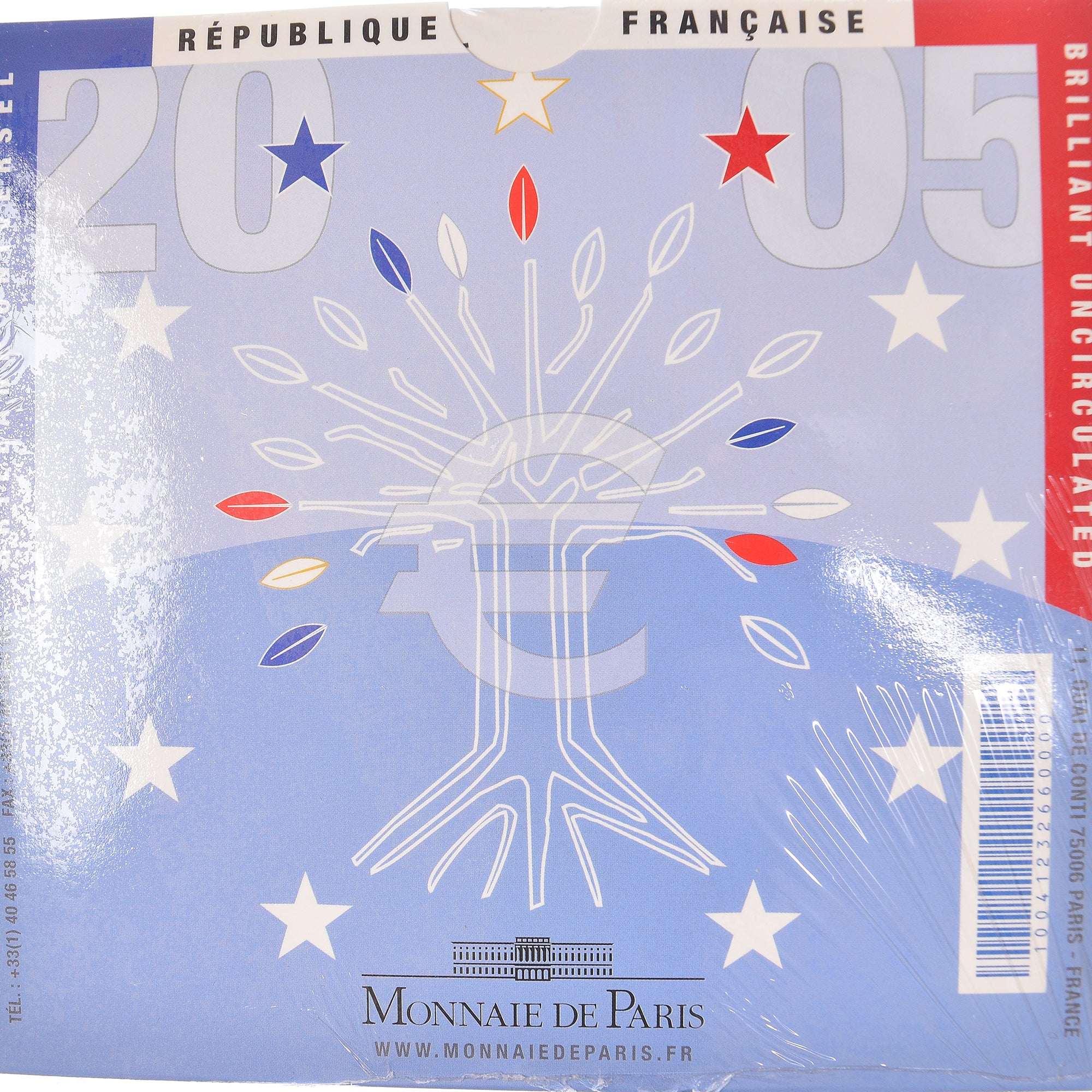 France, Euro-Set, 2005, MS(65-70)