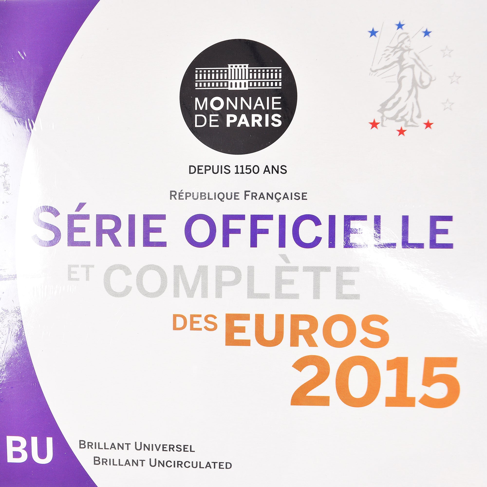 Frankrijk, Set, 2015, BU, FDC, n.v.t.