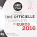 France, Euro-Set, 2016, BU, FDC
