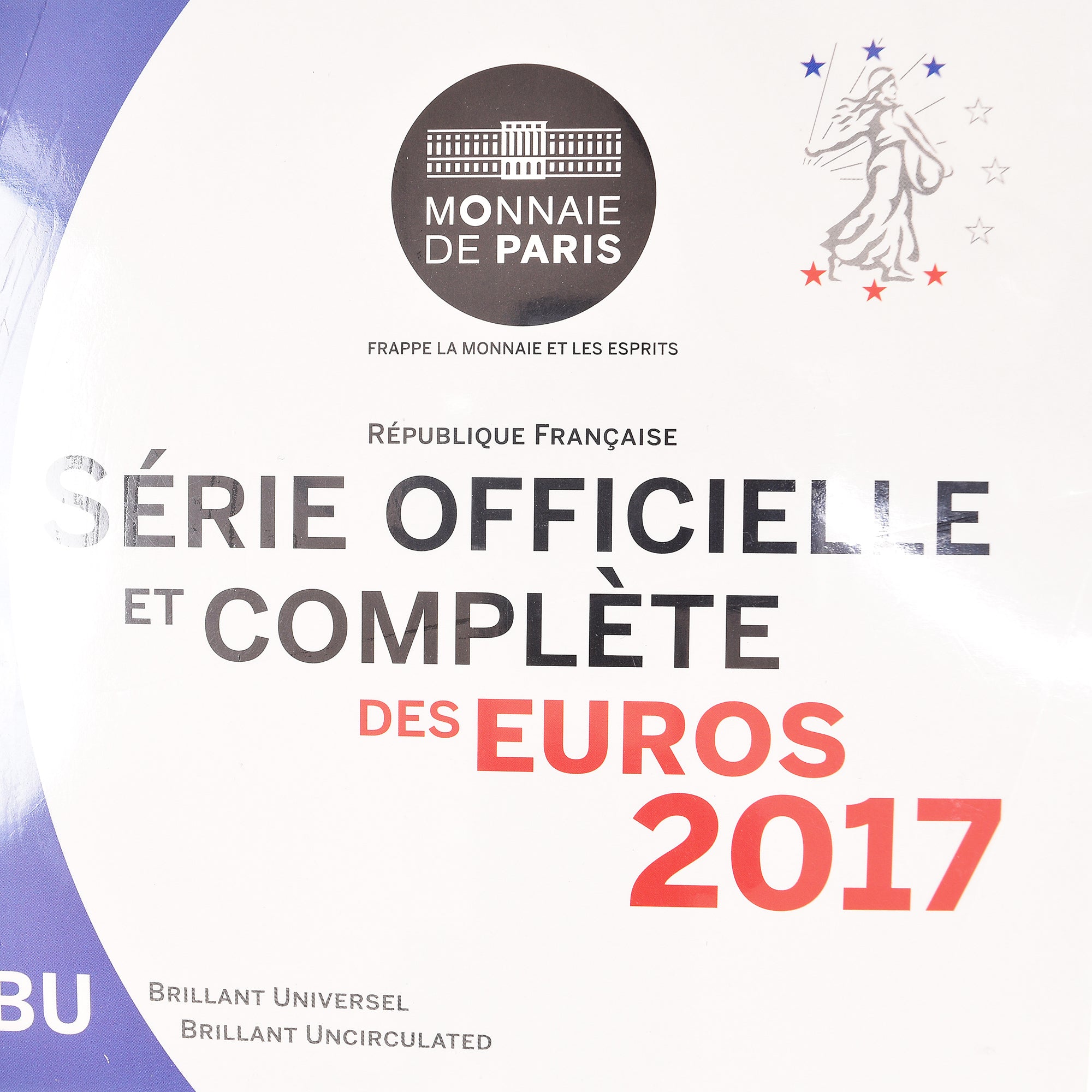 France, Euro-Set, 2017, BU, MS(65-70)