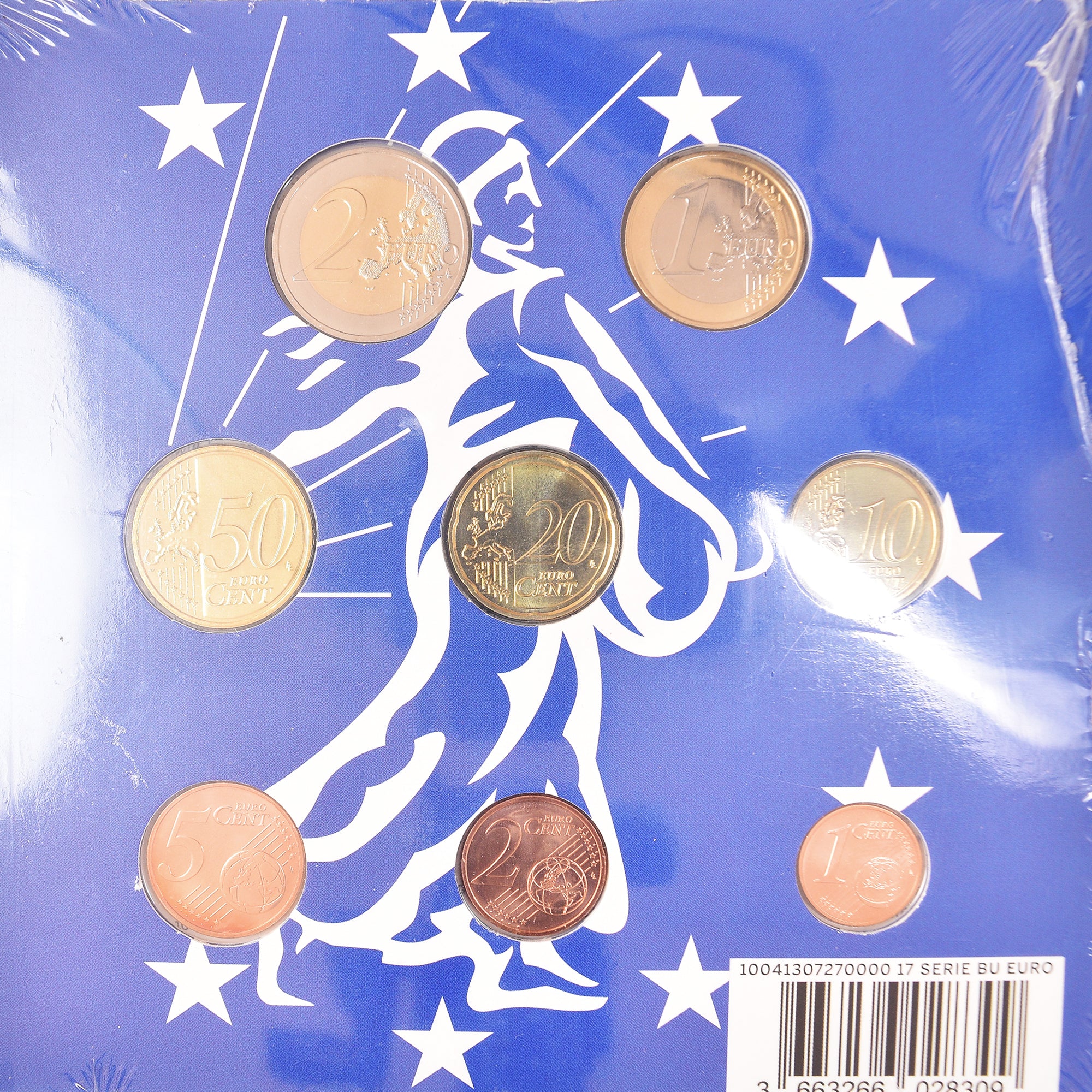 France, Euro-Set, 2017, BU, MS(65-70)