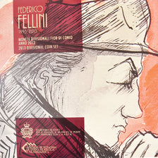 San Marino, Set, 2013, Federico Fellini., MS(65-70)