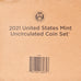 Moeda, Estados Unidos da América, Set 2021 D/P, 2021, U.S. Mint, Coffret BU