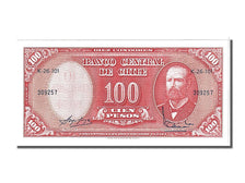 Banknote, Chile, 10 Centesimos on 100 Pesos, 1960, UNC(65-70)