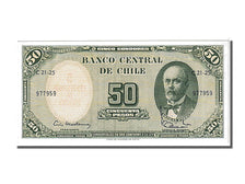 Billete, 5 Centesimos on 50 Pesos, 1960, Chile, UNC