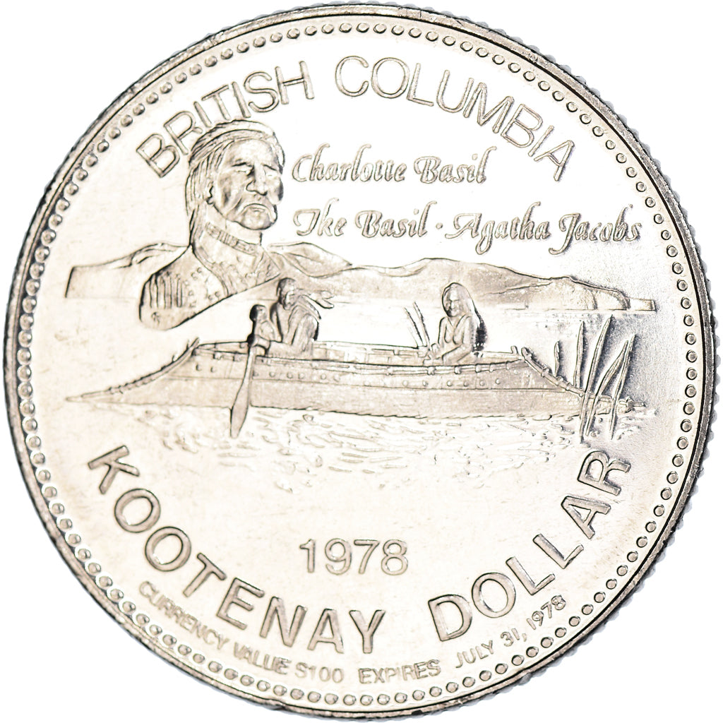 Coin, Canada, Canada - Local Dollar Tokens, Dollar, 1978, British
