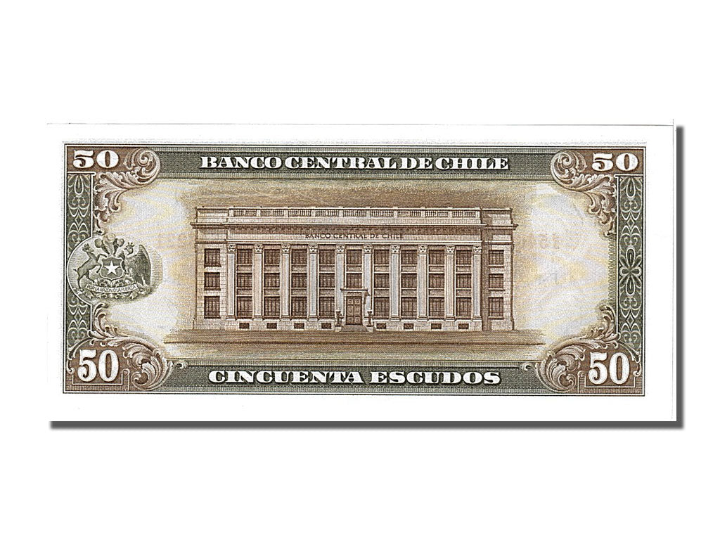 Chile, 50 Escudos, 1962, KM #140b, UNC(65-70), 1546221