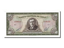 Banconote, Cile, 50 Escudos, 1962, FDS