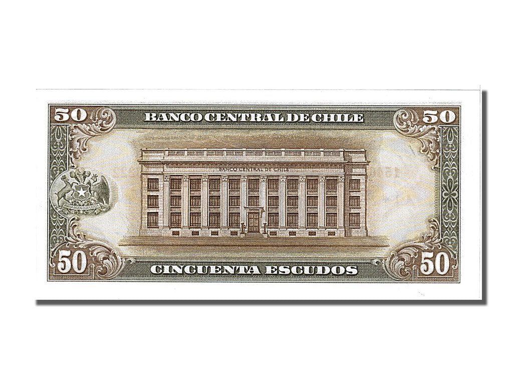 Billete, 50 Escudos, 1962, Chile, UNC