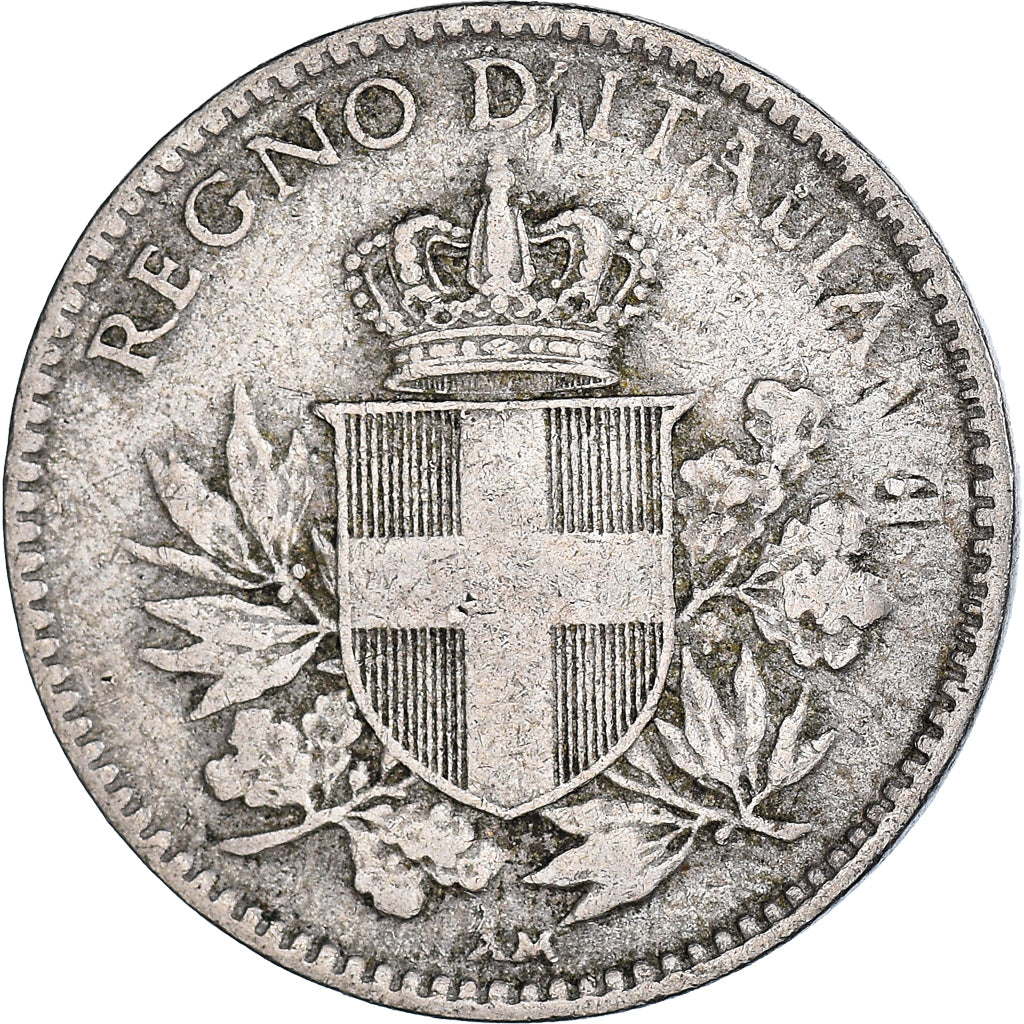 Coin, Italy, Vittorio Emanuele III, 20 Centesimi, 1918, Rome, VF(30-35)