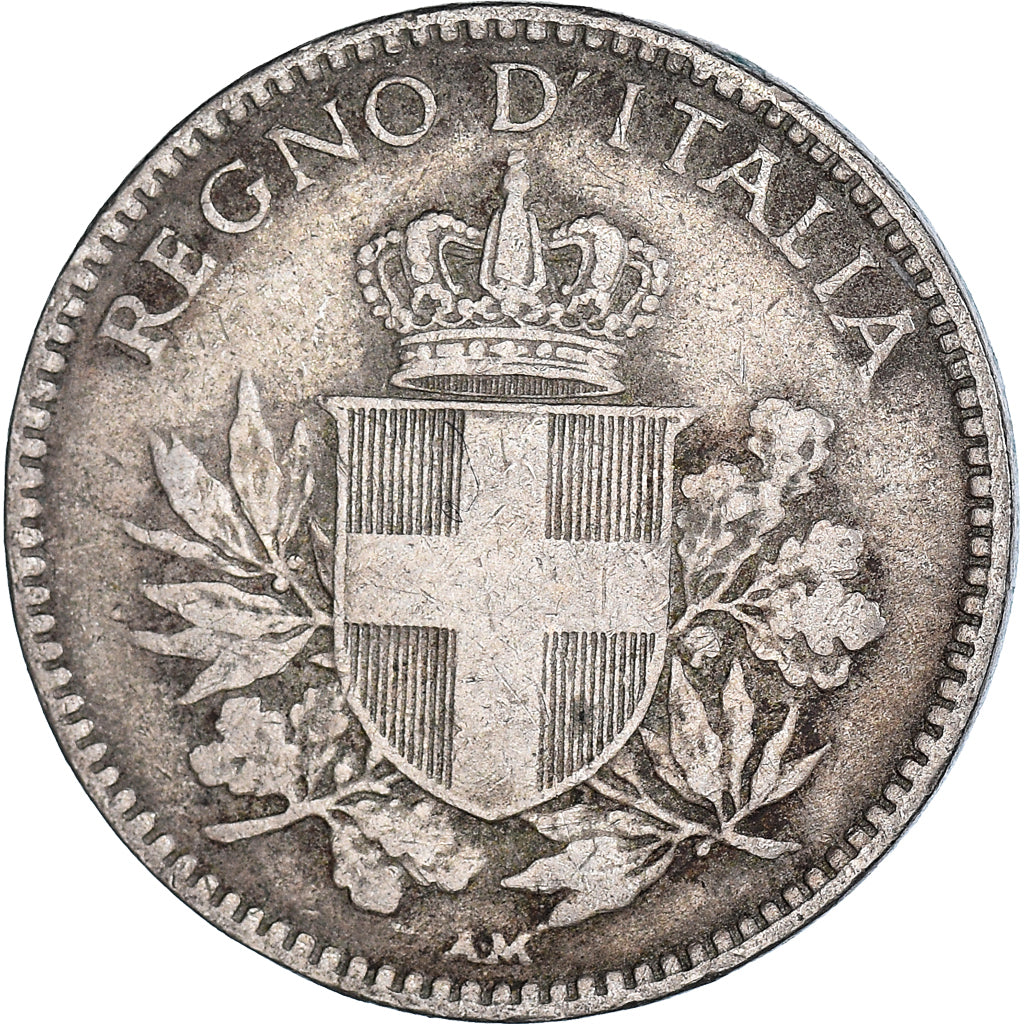 Moneta, Italia, Vittorio Emanuele III, 20 Centesimi, 1918, Rome, MB+