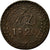 Coin, France, 30 Sous, 1820, Aniche, EF(40-45), Bronze