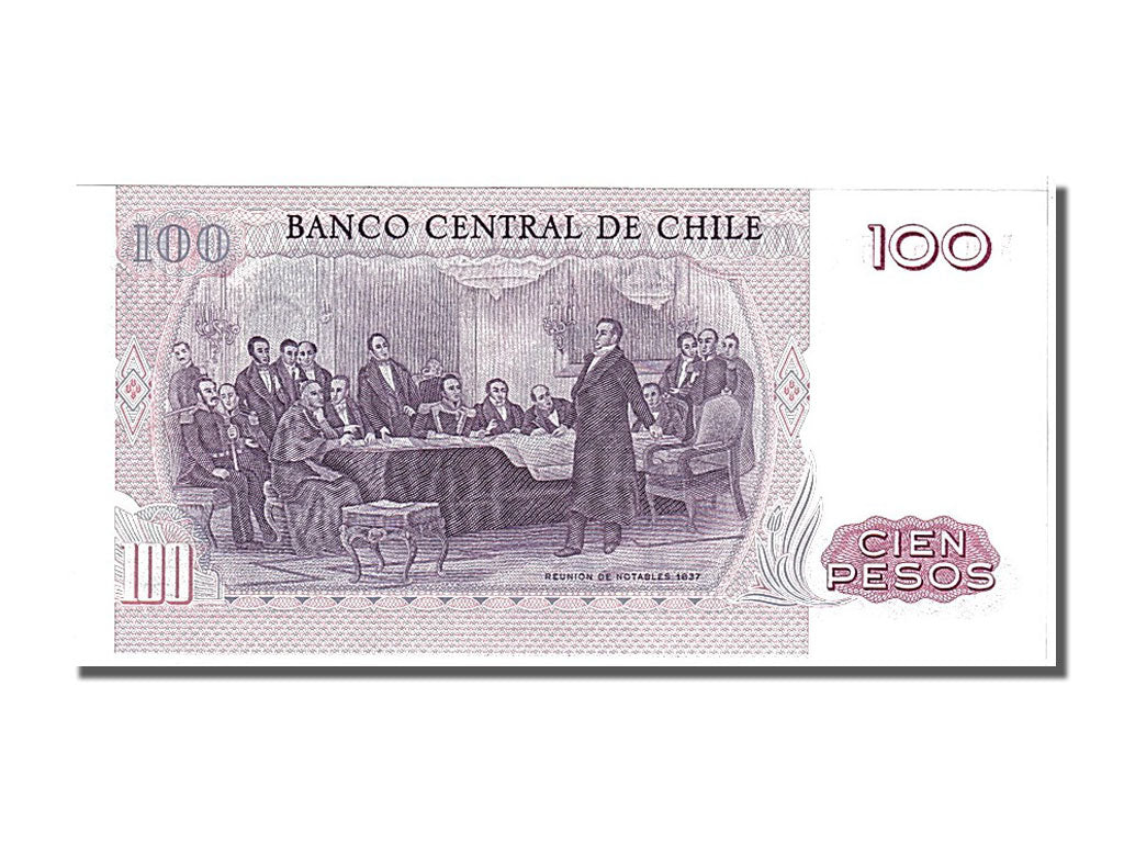 Chile, 100 Pesos, 1976, KM #152b, UNC(65-70), BAO356746