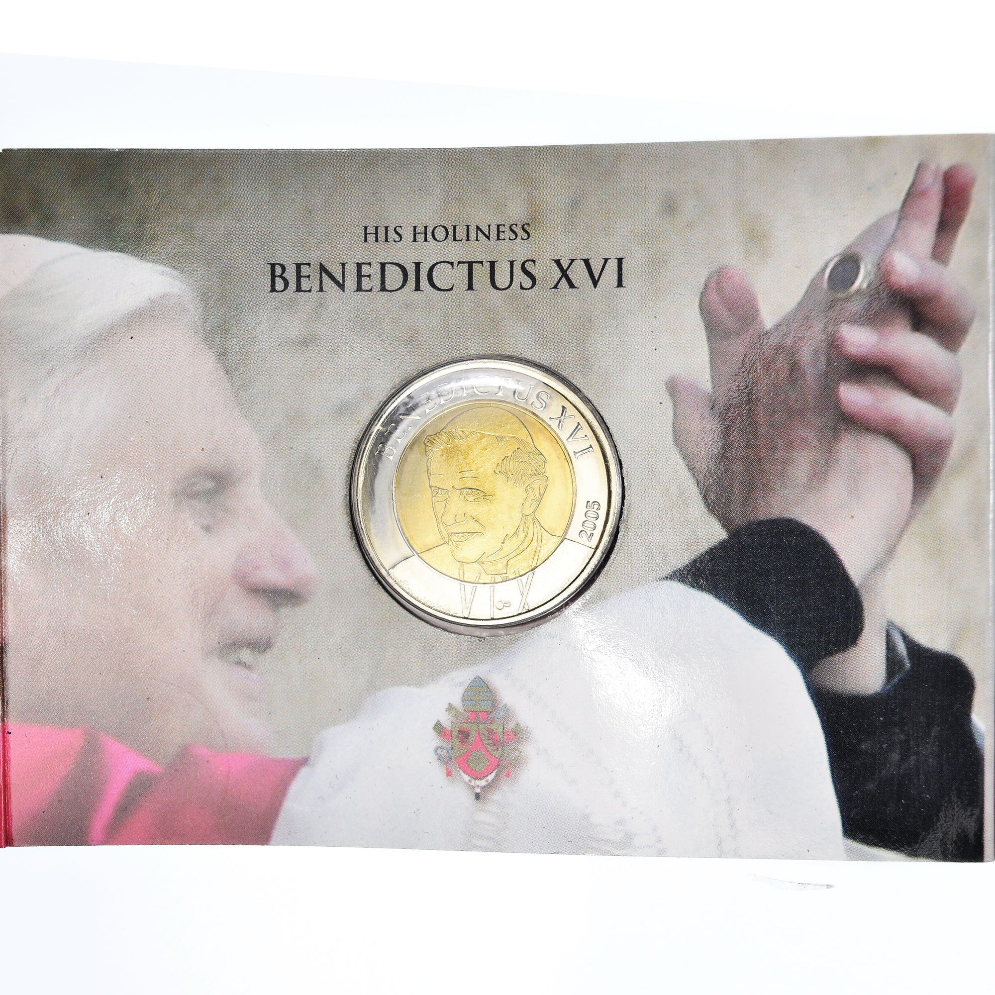 Vatican, 2 Euro, Type 3, 2005, unofficial private coin, MS(65-70), Bi-Metallic