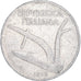 Coin, Italy, 10 Lire, 1952, Rome, VF(20-25), Aluminum, KM:93