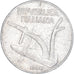 Coin, Italy, 10 Lire, 1956, Rome, VF(20-25), Aluminum, KM:93