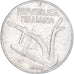 Münze, Italien, 10 Lire, 1956, Rome, S, Aluminium, KM:93