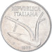 Coin, Italy, 10 Lire, 1977, Rome, EF(40-45), Aluminum, KM:93