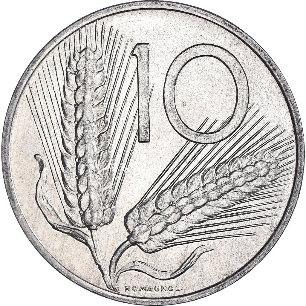 Monnaie, Italie, 10 Lire, 1984, Rome, TTB+, Aluminium, KM:93