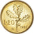 Moneta, Włochy, 20 Lire, 1981, Rome, AU(55-58), Aluminium-Brąz, KM:97.2