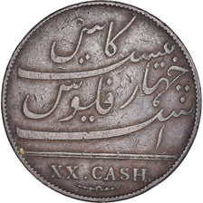 Coin, INDIA-BRITISH, MADRAS PRESIDENCY, 20 Cash, 1803, Soho Mint, Birmingham